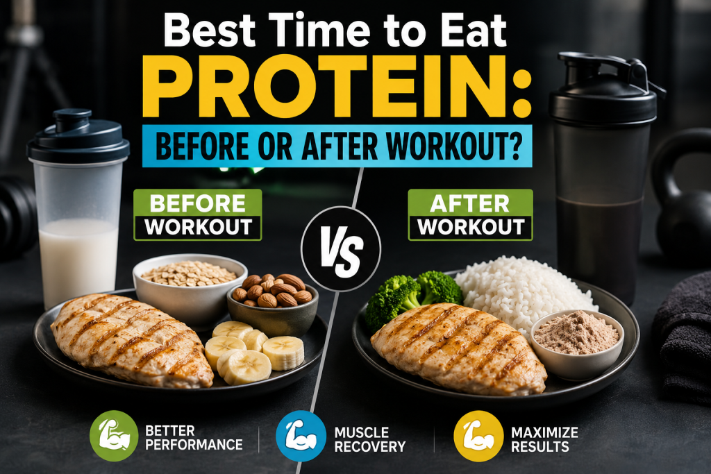 best time to eat protein before or after workout