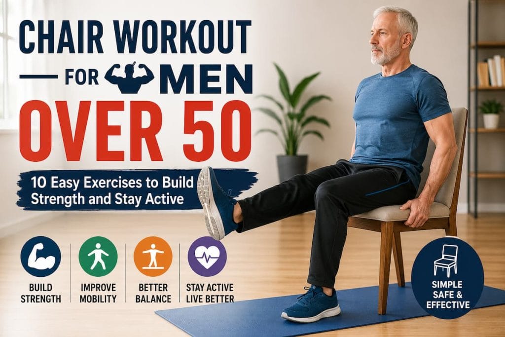 Chair Workout for Men Over 50: