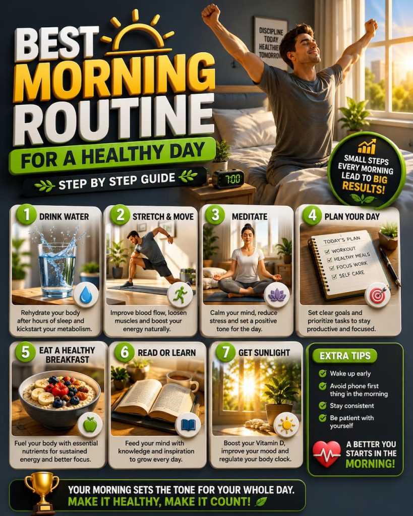 7healthy morning routine