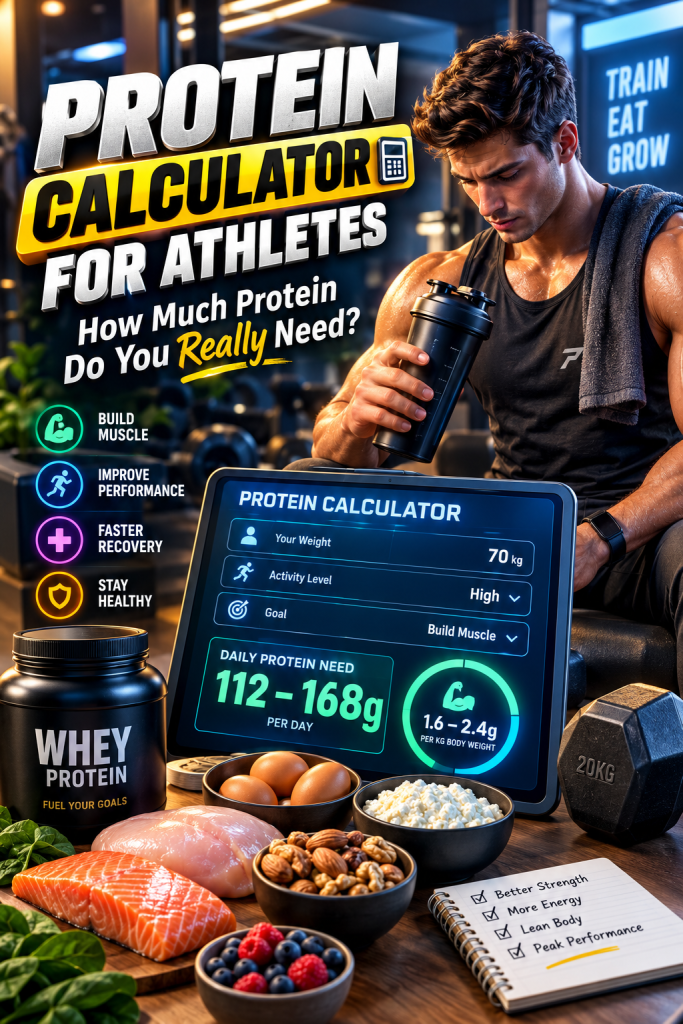 Protein Calculator for Athletes: Ultimate Guide (4 Types)