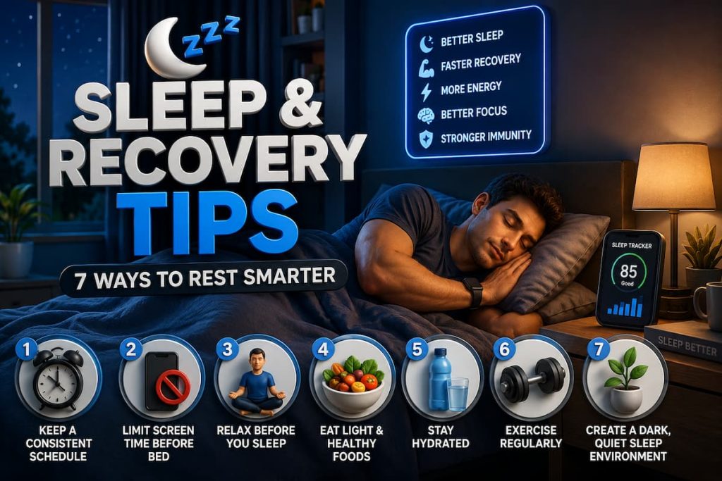 Sleep and Recovery Tips 7 Ways to Rest Smarter