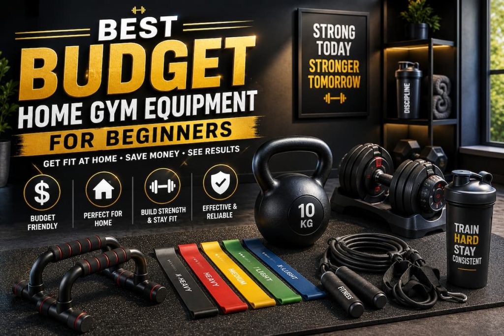 budget home gym equipment for beginners
