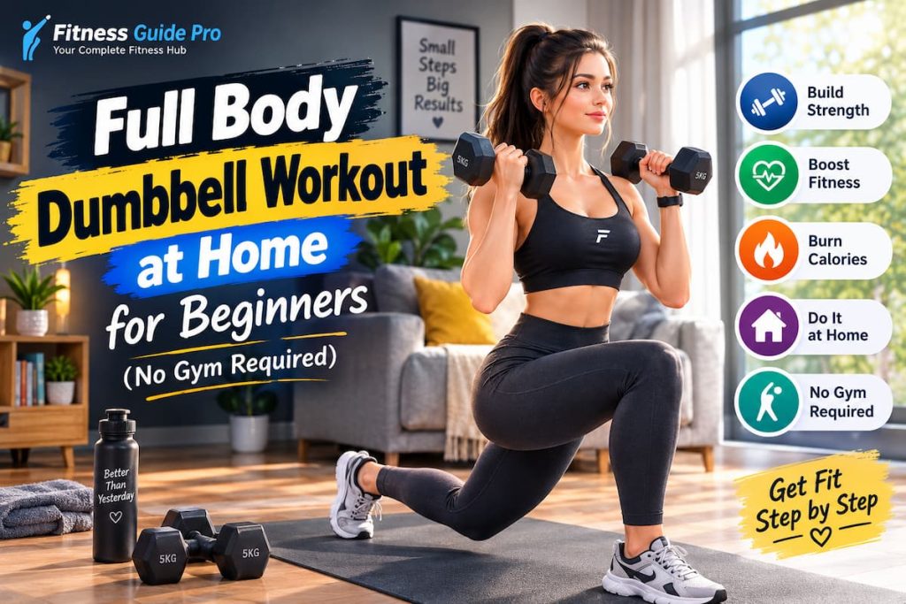 Full Body Dumbbell Workout at Home