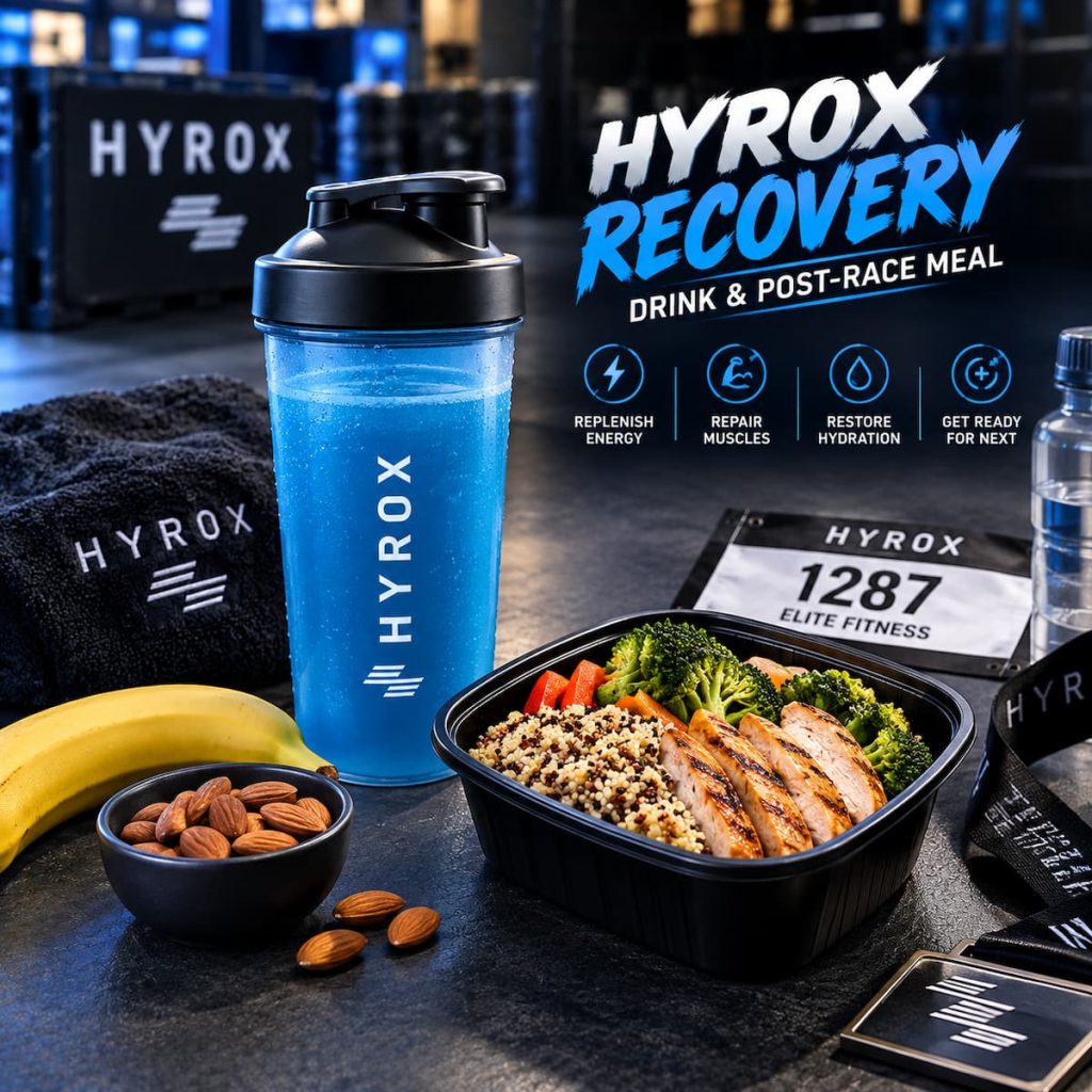 Hyrox Recovery Drink and Meal
