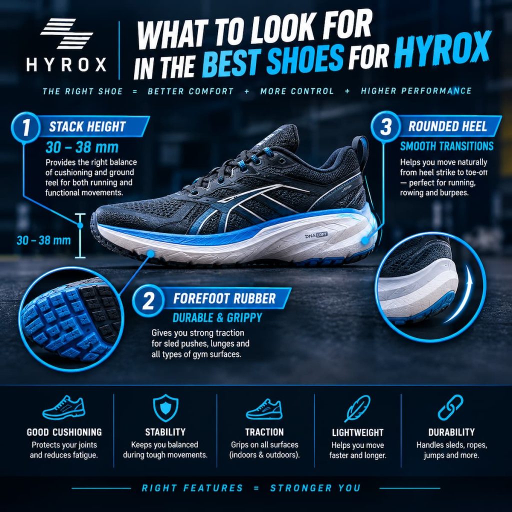 What to look for in the best shoes for Hyrox