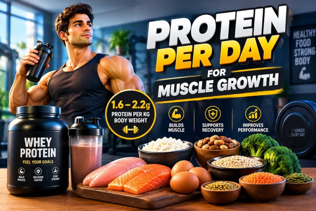 Protein Per Day for Muscle Growth
