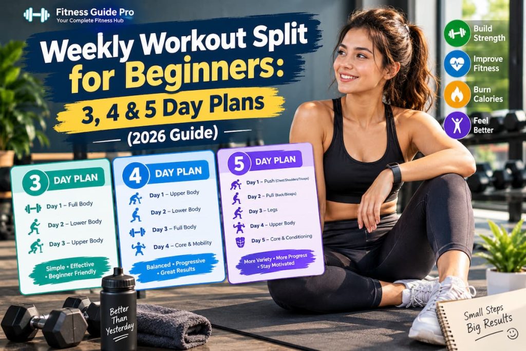 workout split for beginners